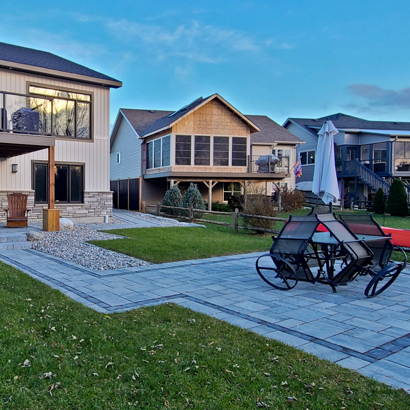 Front and backyard landscaping